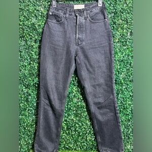 EVERLANE The Curvy 90’s Cheeky Straight Jean Size 25 Ankle Hartford Night
